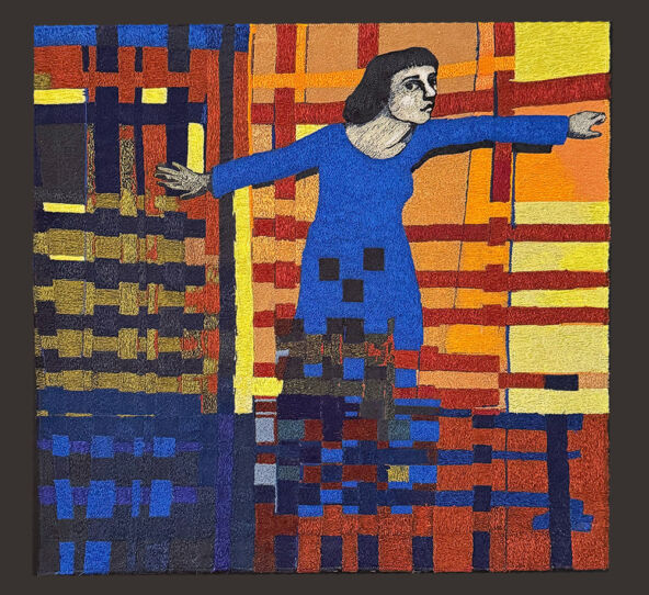 Vivienne Beaumont, Penelope 2, Machine Embroidery