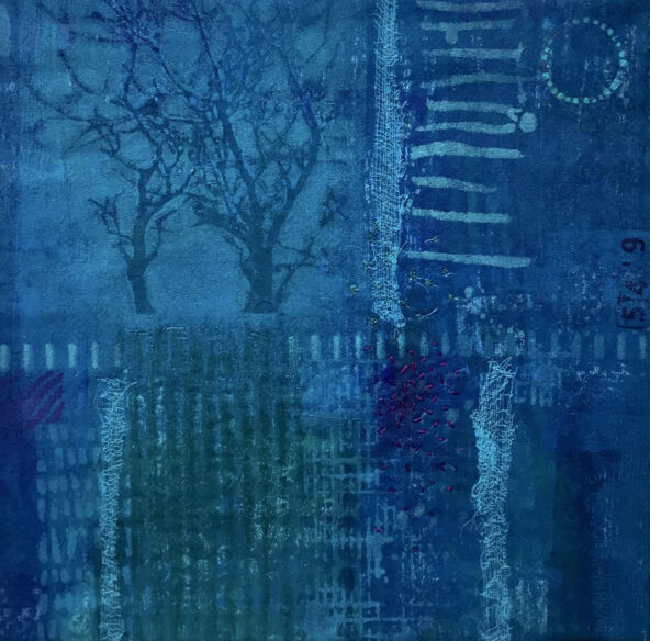 Sheila Mortlock, Print and Stitch Sample 1