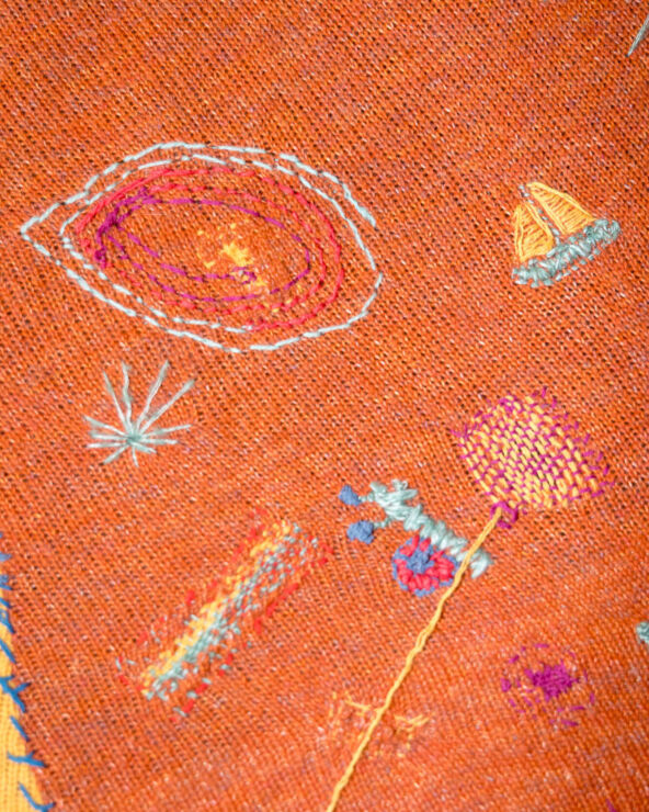 Joy, Meditative Stitching