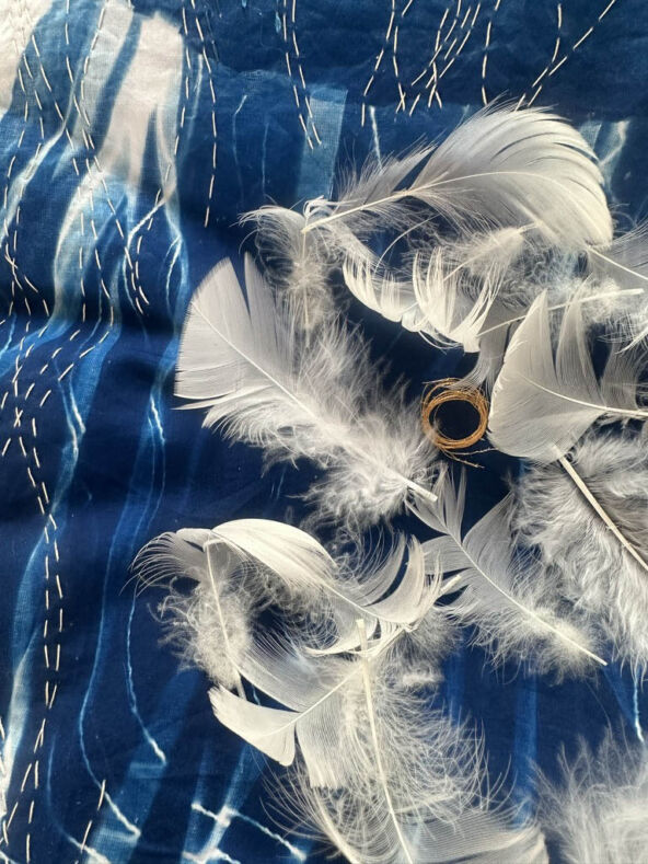 Sarah Burgess, A Thing of Feathers - Detail