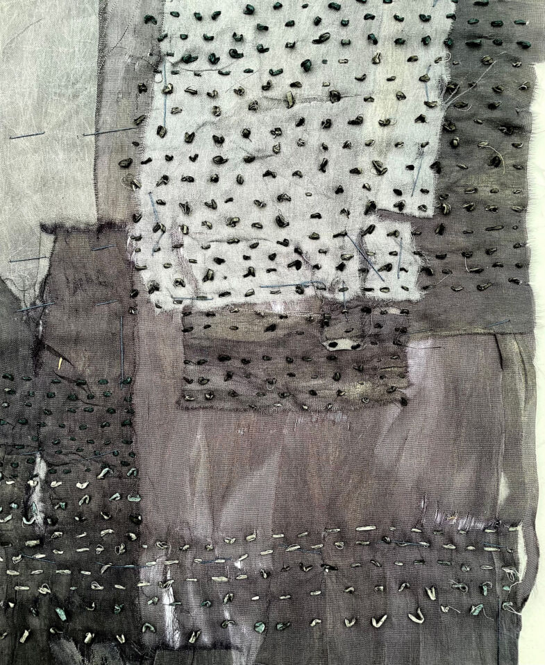 Shelley Rhodes, Found Cloth Series (Detail)