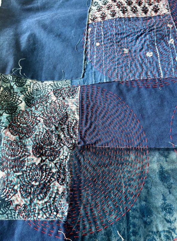Amarjeet Nandhra, Seven Bags Full (exhibition work detail).