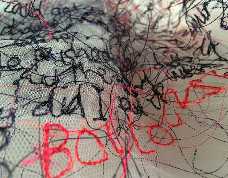 Julia Triston, To Know a Veil (detail).
